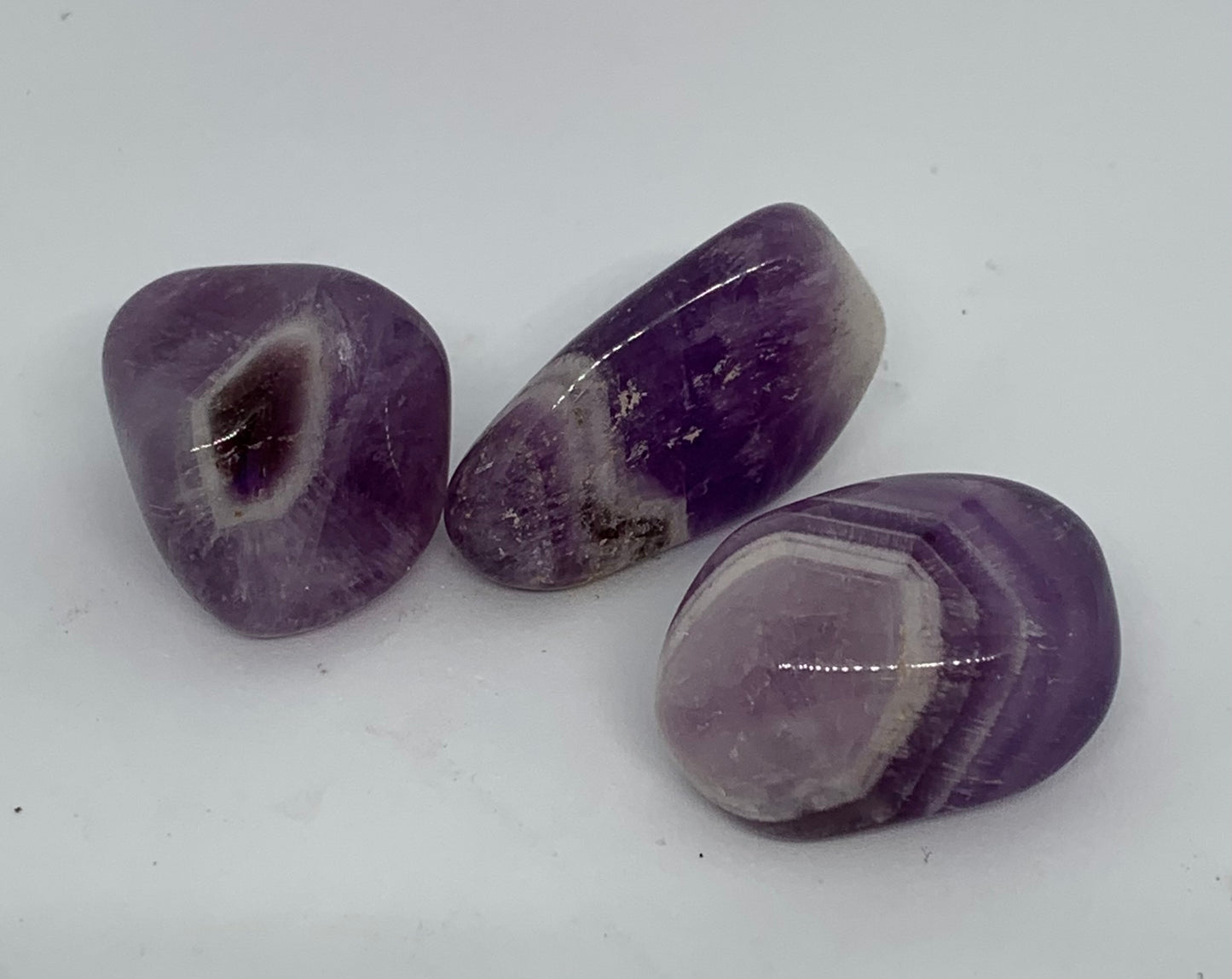 Chevron Amethyst Tumble