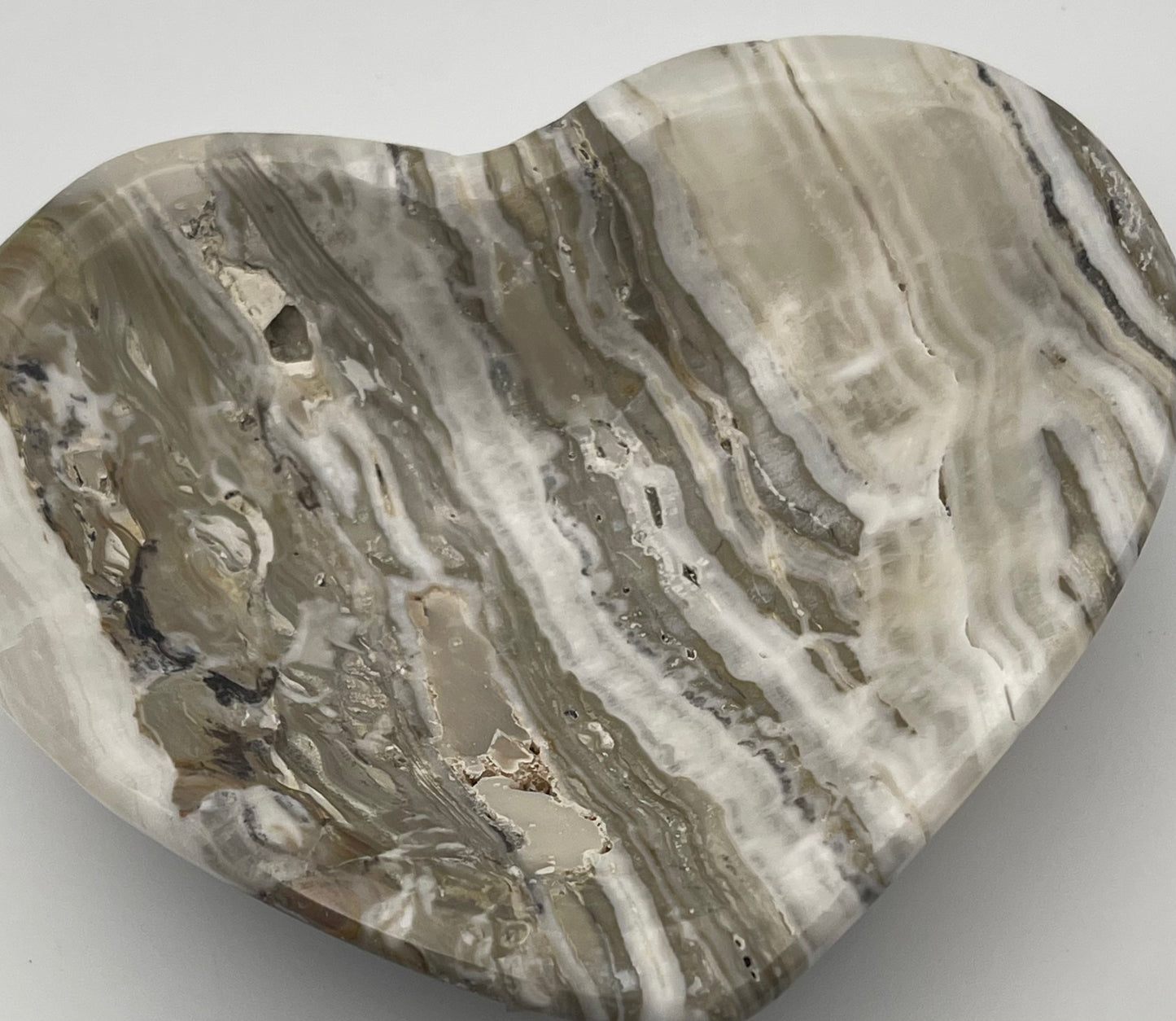 Calcite Heart Bowl