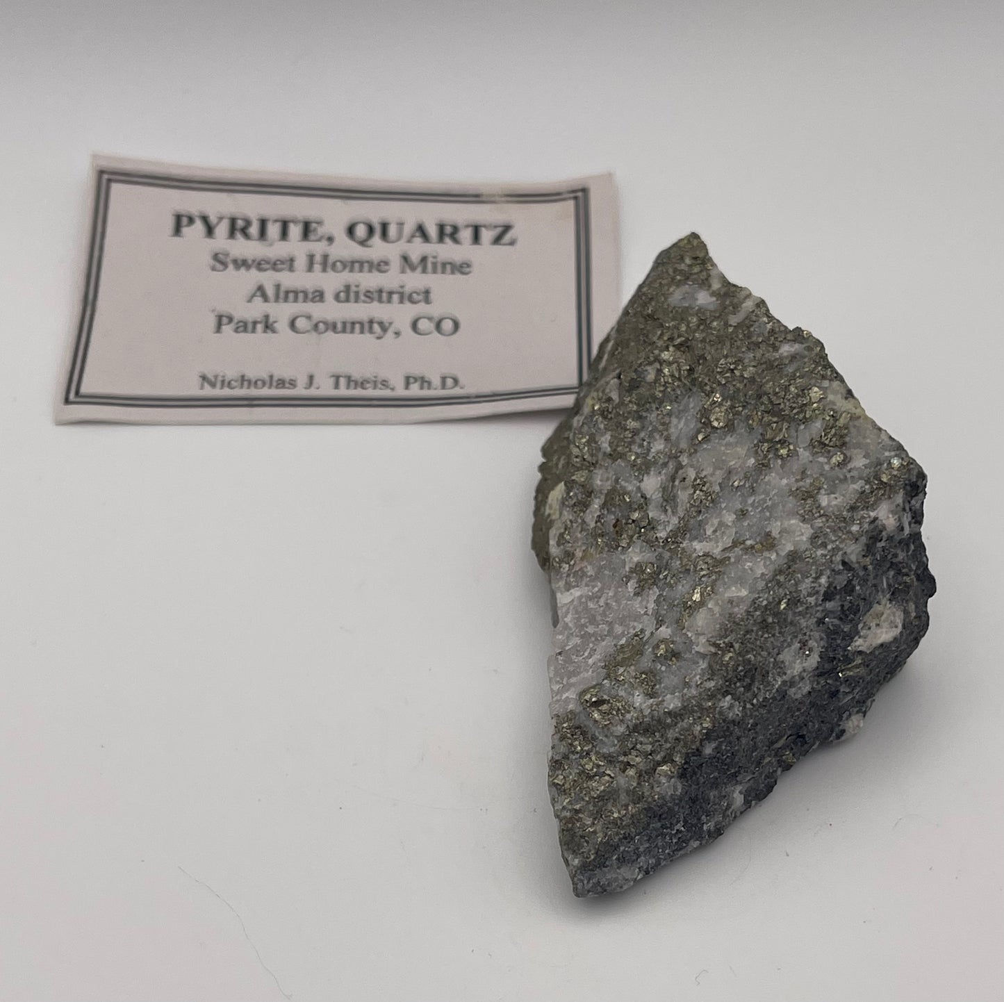 Pyrite and Quartz