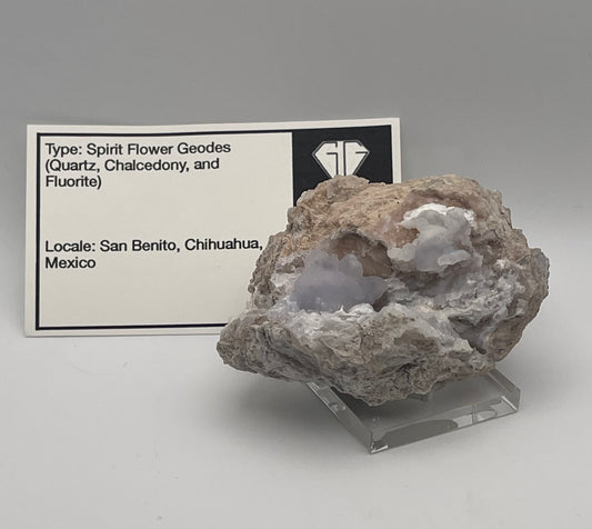Spirit Flower Geode