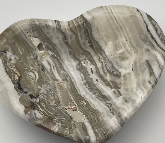 Calcite Heart Bowl
