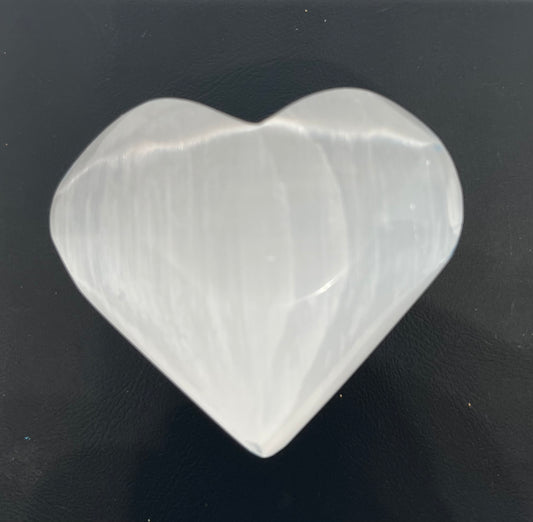 Selenite Heart