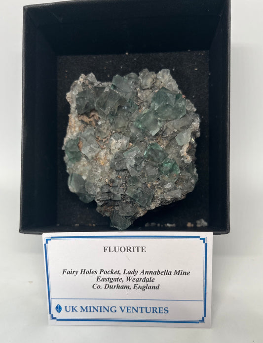 UK Fluorite Fairy Holes Pocket